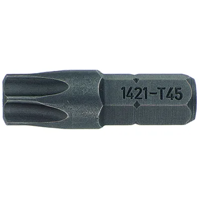 Stahlwille Bit-Schraubendrehereinsatz T45 6kant C 6,3 L.25mm