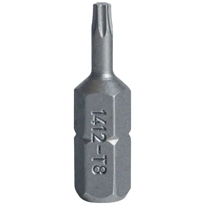 Stahlwille Bit-Schraubendrehereinsatz T8 6kant C 6,3 L.25mm
