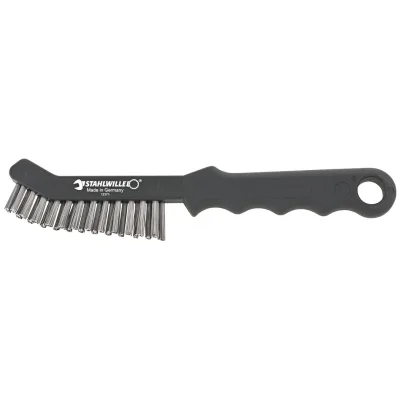 Stahlwille Bremssattelbürste Besatz-L.90mm Stahldraht glatt 0,35 mm 2-reihig