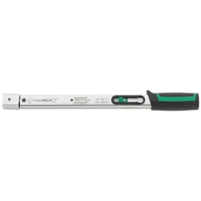 Stahlwille Drehmomentschlüssel MANOSKOP 730a Quick 25-130N·m 14 x 18 mm L. 410mm