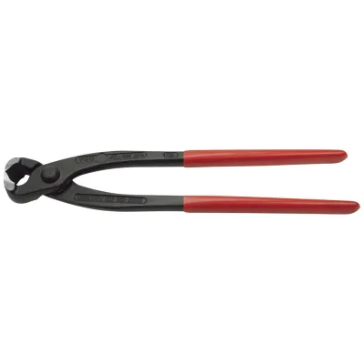 Stahlwille Monierzange TopCUT L.315mm Kopf poliert Griffe schwarz lackiert, roter Kunststoffüberzug