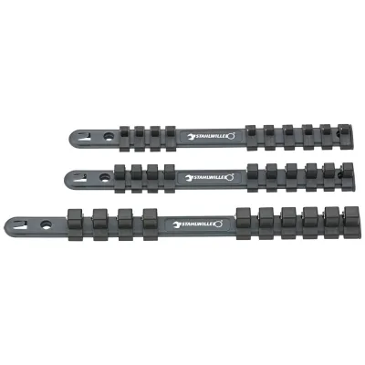 Stahlwille Satz Steckschlüsselleisten 30 Halteklammern L.315 mm