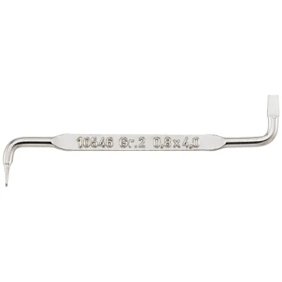 Stahlwille Schlitz-Winkelschraubendreher H.1,2 x 8mm L.150mm