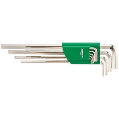 Stahlwille Sechskant-Winkelschraubendreher-Satz 10765/9 Bereich 1,5 10 9 tlg.