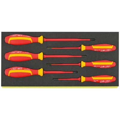 Stahlwille TCS-Sortiment VDE-Schraubendreher DRALL+ DRALL⁺ TCS 4661/4666/6 VDE 6 tlg.