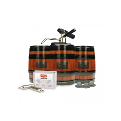 Starterpaket Brewferm Kleine bierfässer, Partyfässer - mit Party Star Deluxe