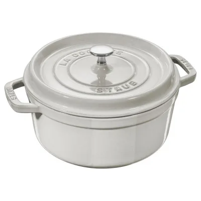 Staub Topf Grau