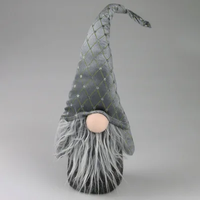 Stoff-Wichtel, grau, Höhe ca. 42 cm