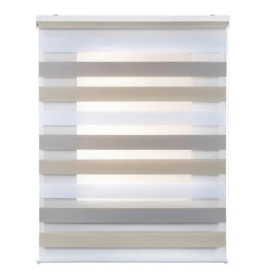 Storesdeco Doppelrollo Mehrfarbig 120x250 cm