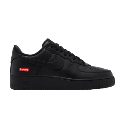 Supreme x Nike Air Force 1 Low Box Logo - Black