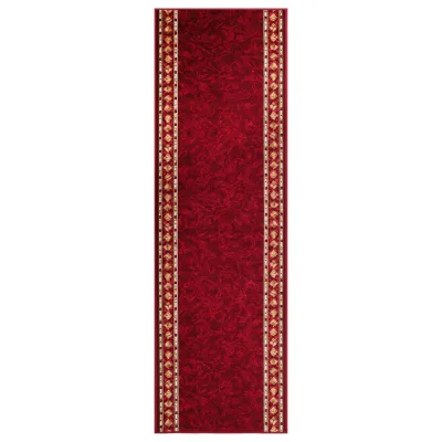 Tapiso Teppichläufer Rot 100x100 cm
