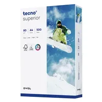 tecno Kopierpapier Superior DIN A4 2fach Lochung 500 Bl./Pack.