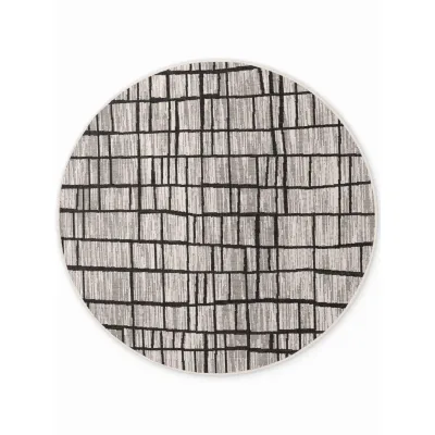 Ted Baker Flachwebeteppich Crouch Schwarz, Weiß