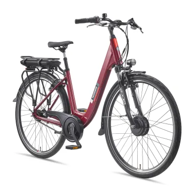 TELEFUNKEN RC845 E-City-Bike 28" weinrot
