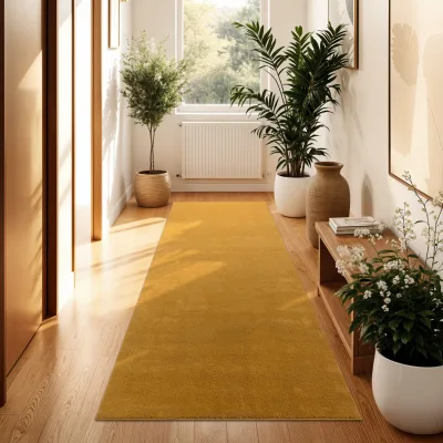 Teppich Calissa gelb 80x300 cm