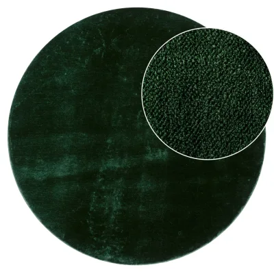 Teppich Calissa grün 120 cm rund