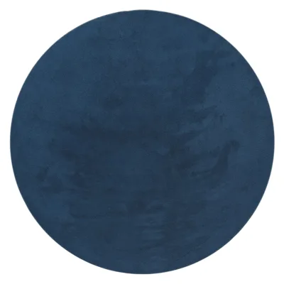Teppich Calissa navy-blau 200 cm rund