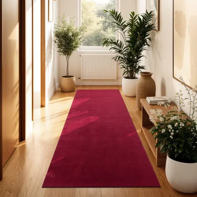 Teppich Calissa rot 80x300 cm