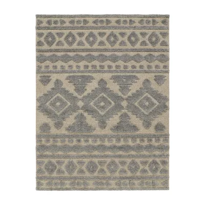 Teppich Geneva grau 60x100 cm