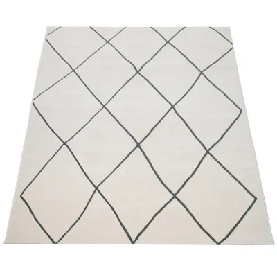 Teppich Hilal weiß 60x100 cm