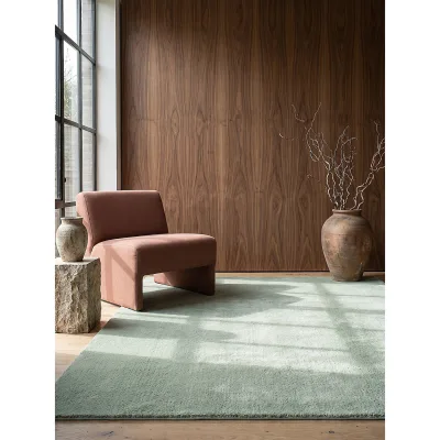 Teppich Hochflor Grün 120x160 cm - ALDAN   Kadima Design