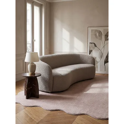 Teppich Hochflor Puderrosa 120x160 cm - TIRSO   Kadima Design