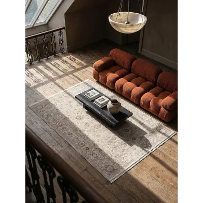 Teppich Kurzflor Beige 120x160 cm - SCRIVIA   Kadima Design