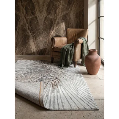 Kadima Design Kurzflorteppich Grau 200x290 cm