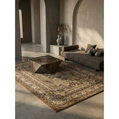 Teppich Kurzflor TANNHEIM in Beige, orientalisch, 160 x 230 cm
