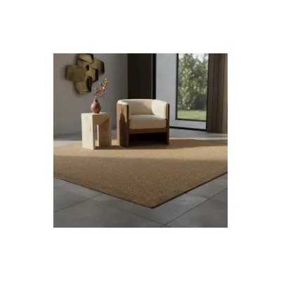 Teppich Outdoor DAFNE in Braun, einfarbig, 160 x 230 cm