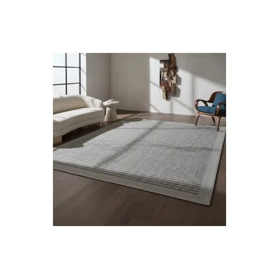 Teppich Outdoor DAFNE in Grau, einfarbig, 280 x 370 cm