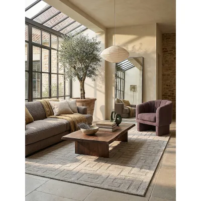 Teppich Pflegeleicht Beige 140x200 cm - MUOTA   Kadima Design