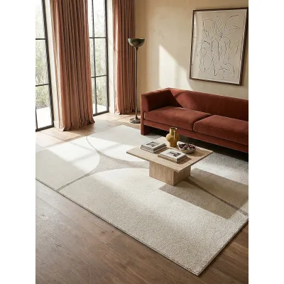 Teppich Pflegeleicht Creme 120x160 cm - MUOTA   Kadima Design