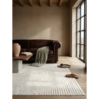 Teppich Pflegeleicht Creme 240x340 cm - CETINA   Kadima Design