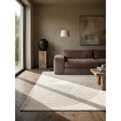 Teppich Pflegeleicht Creme 240x340 cm - MUOTA   Kadima Design