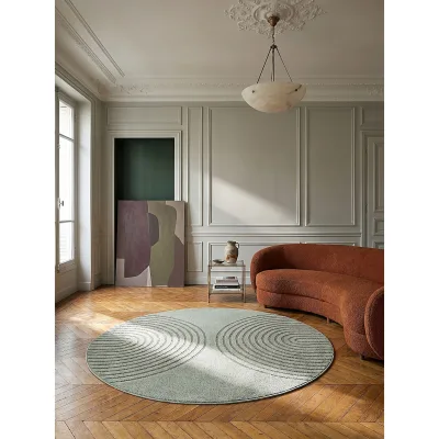 Teppich Pflegeleicht Grün 120x120 cm - MUOTA   Kadima Design