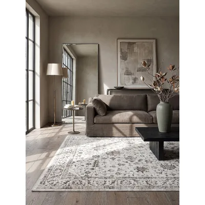 Teppich Polyester Creme 240x340 cm - KAVALA   Kadima Design