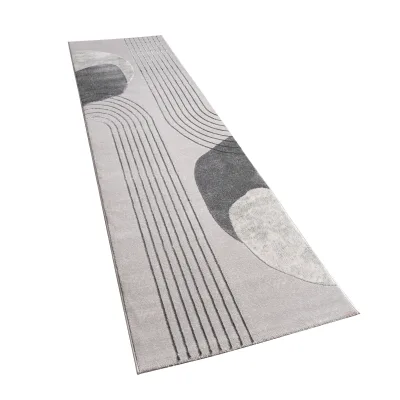 Teppich Tiana grau 80x300 cm