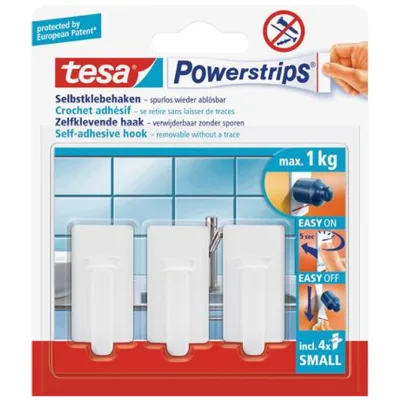 tesa® Haken Powerstrips® Small 3 St./Pack.