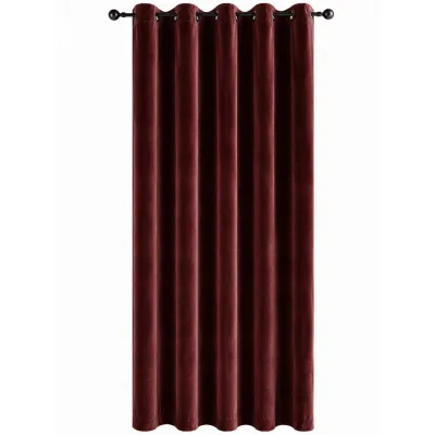 TiborTex Vorhang Bordeaux 140x175 cm