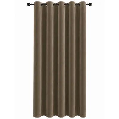 TiborTex Vorhang Braun 140x175 cm