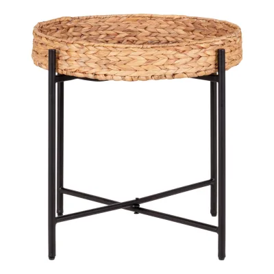 tinkaro Beistelltisch Natur 50x48.5x50 cm