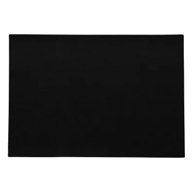 Tischset, schwarz, Vegan Leder, 46 x 33 cm