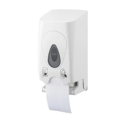 Toilettenpapierhalter, Klopapierhalter, Toilettenpapierspender - PQDuo, für 2 Rollen, Kunststoff