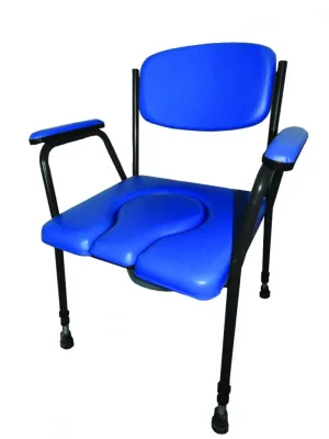 Toilettenstuhl blau