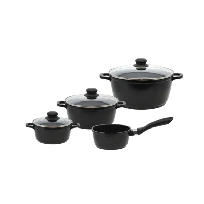 Topfset 4-teilig BLACK CAST