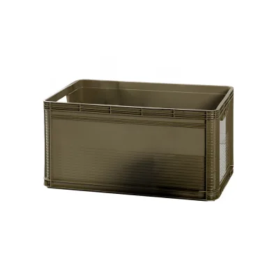 Toptex Ordnung Kunststoff-Behälter - ca. 20 Liter, Olive