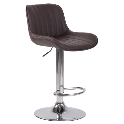 TPFLiving Barhocker Braun 50x108x50 cm
