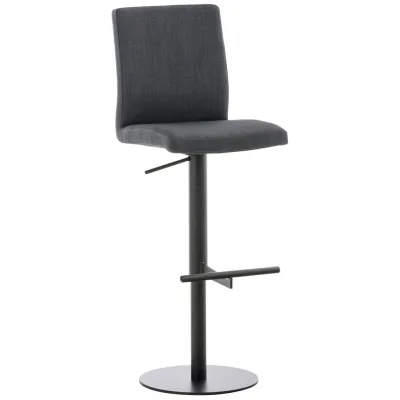 TPFLiving Barhocker Dunkelgrau 40x100x49 cm