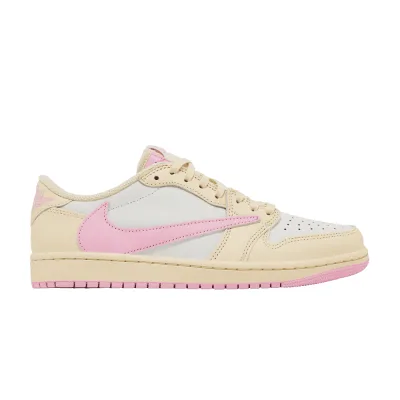 Travis Scott x Air Jordan 1 Retro Low OG Shy Pink